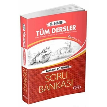 6. Sınıf Tüm Dersler Çözümlü Soru Bankası Kolektif