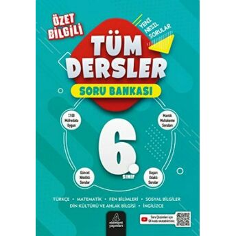 6. Sınıf Tüm Dersler Soru Bankası Kolektif