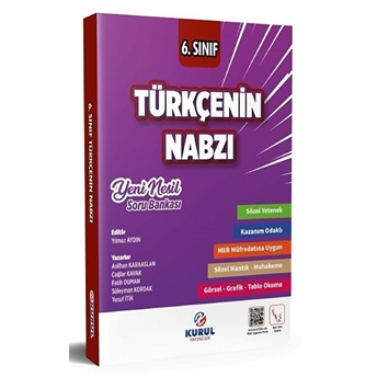 6. Sınıf Türkçenin Nabzı Soru Bankası Aslıhan Karaaslan