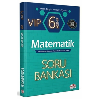 6. Sınıf Vıp Matematik Soru Bankası