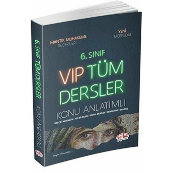 6. Sınıf Vıp Tüm Dersler Konu Anlatımlı Kolektif