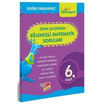 6. Sınıf Zihin Çalıştıran Eğlenceli Kanguru Matematik Soruları Kolektif