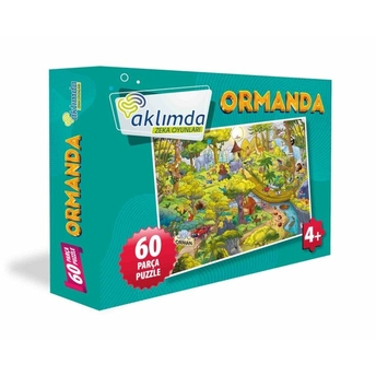 60 Parça Puzzle Ormanda