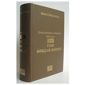 6098 Sayılı Yeni Türk Borçlar Kanunu-Hasan Erman