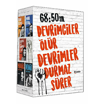 68:50. Yıl Devrimciler Ölür Devrimler Durmaz Sürer (5 Kitap Takım) Deniz Gezmiş