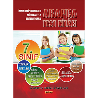 7. Sınıf Arapça Test Kitabı Imam Hatip Lisesi Müfredatıyla Birebir Uyumlu H. Hüseyin Köksal