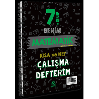 7. Sınıf Benim Matematik Çalışma Defterim Kolektif