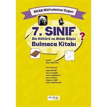 7. Sınıf Din Kültürü Ve Ahlak Bilgisi Bulmaca Kitabı Ayşe Baydar