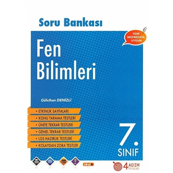 7. Sınıf Fen Bilimleri Soru Bankası Gülcihan Denizli