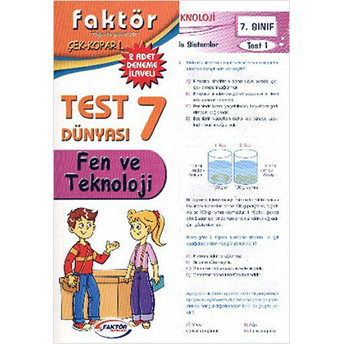 7. Sınıf Fen Ve Teknoloji Test Dünyası Kolektif