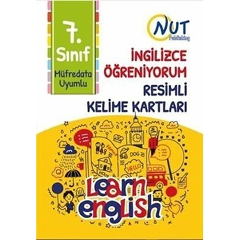 7. Sınıf Ingilizce Öğreniyorum Resimli Kelime Kartları Kolektif