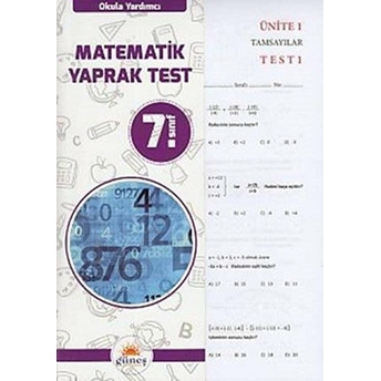 7. Sınıf Okula Yardımcı Matematik Yaprak Test Kolektif