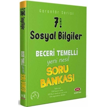 7. Sınıf Sosyal Bilgiler Beceri Temelli Soru Bankası Kolektif