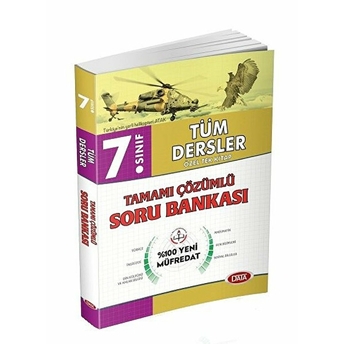 7. Sınıf Tüm Dersler Tamamı Çözümlü Soru Bankası Kolektif