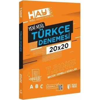 7. Sınıf Türkçe Hay Branş Denemesi Kolektif