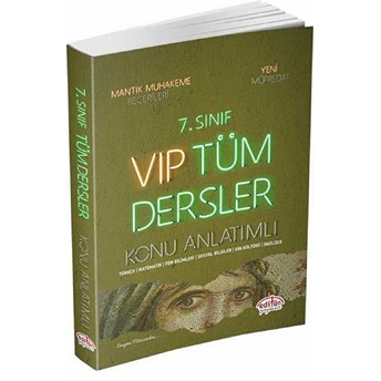 7. Sınıf Vıp Tüm Dersler Konu Anlatımlı Kolektif