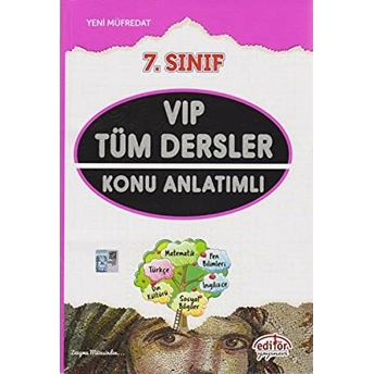 7. Sınıf Vıp Tüm Dersler Konu Anlatımlı Kolektif