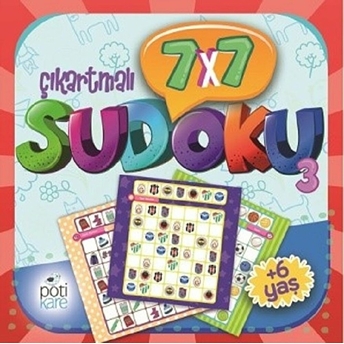 7 X 7 Sudoku - 3 (Çıkartmalı) Kolektif