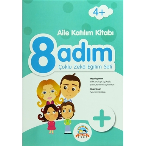 8 Adım Çoklu Zeka Seti - Aile Katılım Kitabı Elif Kurtuluş Küçükoğlu