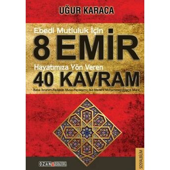 8 Emir 40 Kavram Uğur Karaca