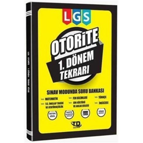 8. Sınıf 1. Dönem Lgs Tekrar Kitabı Otorite Kolektif