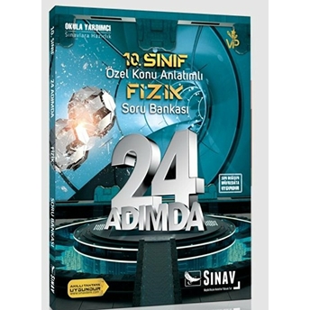 8. Sınıf 24 Adımda Fizik Özel Konu Anlatımlı Soru Bankası Kolektif