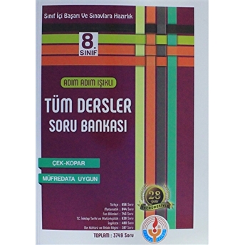 8. Sınıf Adım Adım Işıklı Tüm Dersler Soru Bankası Kolektif