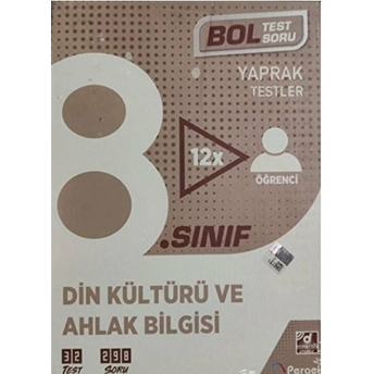 8. Sınıf Din Kültürü Ve Ahlak Bilgisi Kutu Test Kolektif