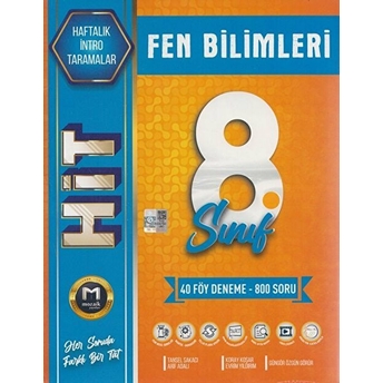 8. Sınıf Fen Bilimleri Hit 40 Deneme Kolektif