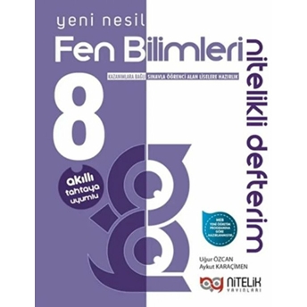 8. Sınıf Fen Bilimleri Nitelikli Defterim Aykut Karaçimen