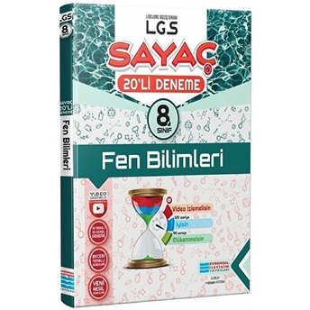 8.Sınıf Fen Bilimleri Video Çözümlü 20’Li Deneme