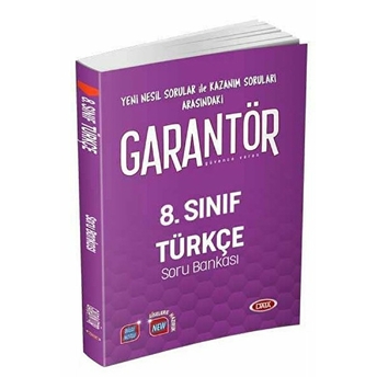 8. Sınıf Garantör Türkçe Soru Kitabı Kolektif