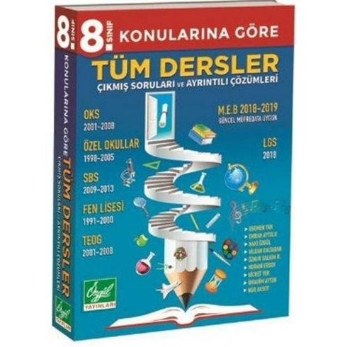 8. Sınıf Konularına Göre Tüm Dersler Çıkmış Soruları Ve Ayrıntılı Çözümleri