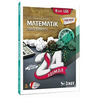 8. Sınıf Lgs 24 Adımda Matematik Soru Bankası Kolektif