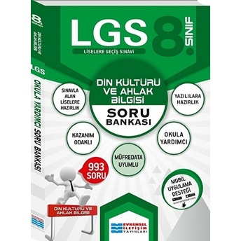 8.Sınıf Lgs Din Kültürü Ve Ahlak Bilgisi Soru Bankası