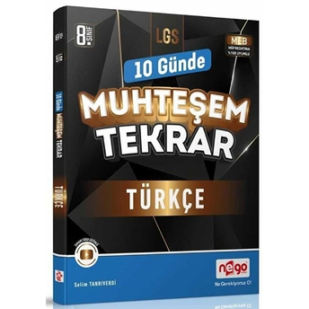 8. Sınıf Lgs Türkçe 10 Günde Muhteşem Tekrar Kolektif