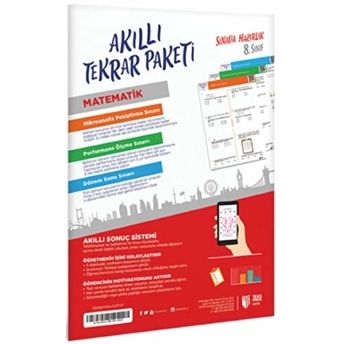 8. Sınıf Matematik Akıllı Tekrar Paketleri Kolektif