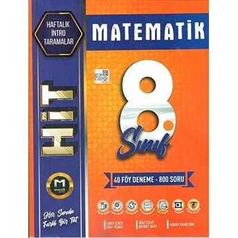 8. Sınıf Matematik Hit 40 Lı Deneme Kolektif