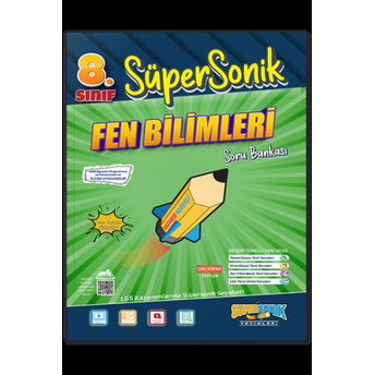 8. Sınıf Süpersonik Fen Bilimleri Soru Bankası