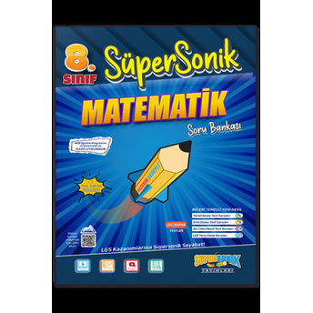 8. Sınıf Süpersonik Matematik Soru Bankası