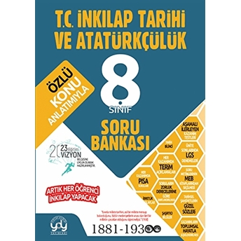 8. Sınıf T.c. Inkılap Tarihi Ve Atatürkçülük Soru Bankası