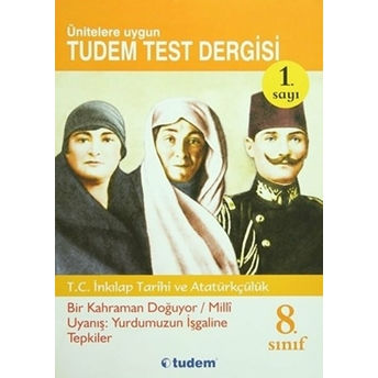 8. Sınıf T.c. Inkilap Tarihi Ve Atatürkçülük Test Dergisi (8'Li Set) Kolektif