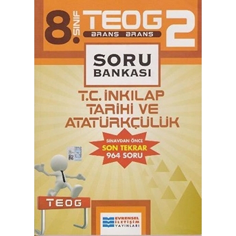 8. Sınıf Teog 2 T.c Inkilap Tarihi Ve Atatürkçülük Soru Bankası Kolektif