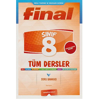 8. Sınıf Tüm Dersler Soru Bankası Kolektif