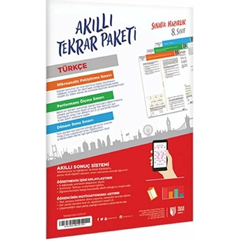 8. Sınıf Türkçe Akıllı Tekrar Paketleri Kolektif