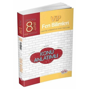 8. Sınıf Vip Fen Bilimleri Konu Anlatımlı Kolektif