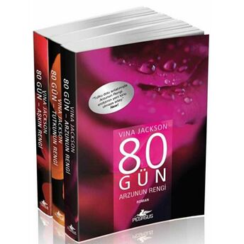 80 Gün Serisi Takım Set (3 Kitap) Vina Jackson