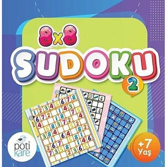 8X8 Çıkartmalı Sudoku 7 (2) Kolektif