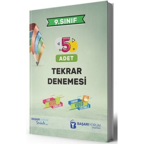 9. Sınıf 5 Li Tekrar Denemesi Kolektif