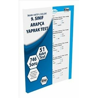 9. Sınıf Arapça Yaprak Test / Imam-Hatip Liseleri Kolektif